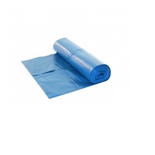 LDPE afvalzak 80x110 T60 blauw (20 rol x10 stuks)